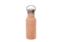 Load image into Gallery viewer, ReBOTTLE Cork Water Bottle Natural 500ml
