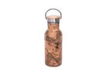 Load image into Gallery viewer, ReBOTTLE Cork Water Bottle Twany 500ml
